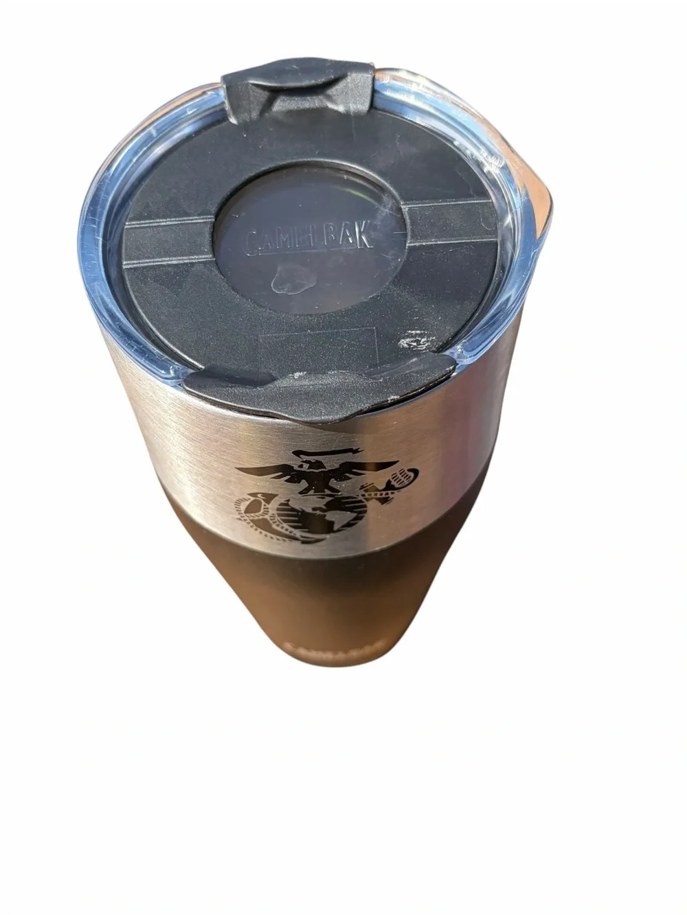 CAMELBAK USMC EAGLE GLOBE AND ANCHOR 30 OZ VACUUM INSULATED TUMBLER